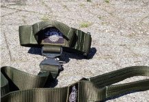 Green Camo k9 Tactical Collar & Leash set