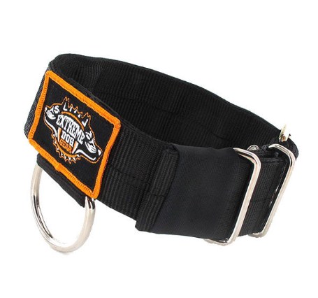 Heavy duty dog collar black