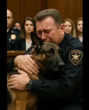 Convicted police officer begs to see K9 one last time –