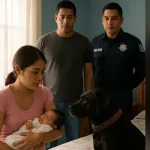 Every night, the dog growled at the baby—until the father found the horrifying truth under the bed –