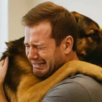 The man asked for a few minutes to say goodbye to his dog — but suddenly, the vet noticed something unusual –